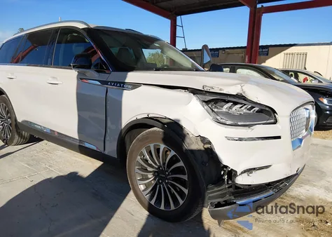 2022 Lincoln Aviator Reserve from USA, damaged, VIN 5LM5J7XC4NGL11689